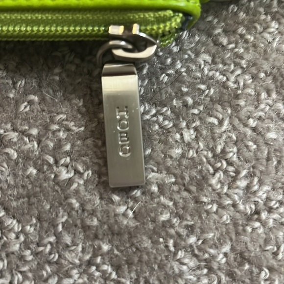 Hobo Lime Green Leather Shoulder Purse - Picture 6 of 13